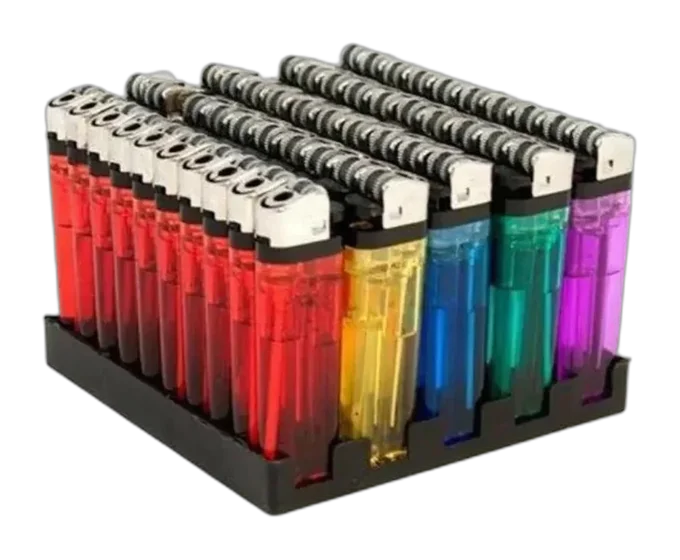 4Smoke Flint Lighters 50 Pack