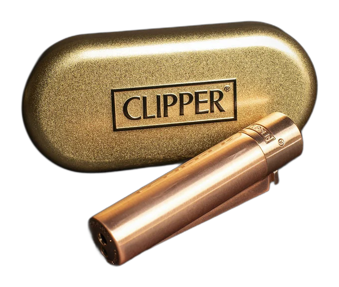 Clipper Metal Rose Gold Lighters