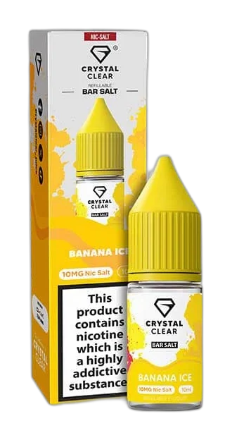 Crystal 10ml E-Liquid Banana Ice