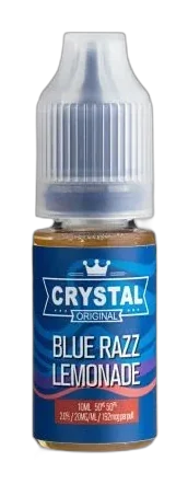 Crystal 10ml E-Liquid - Blue Razz Lemonade