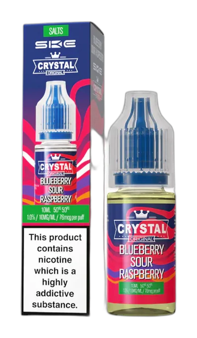 Crystal 10ml E-Liquid - Blueberry Sour Raspberry