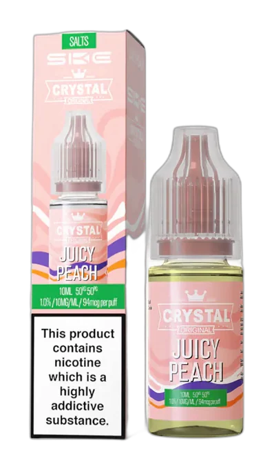Crystal 10ml E-Liquid Peach Ice