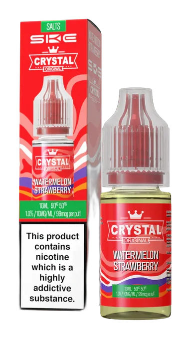 Crystal 10ml E-Liquid Watermelon Strawberry