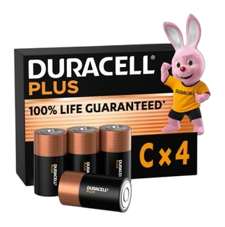 Duracell Plus C Batteries