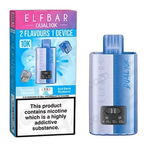 ELFBAR Dual 10K - Blue Fusion