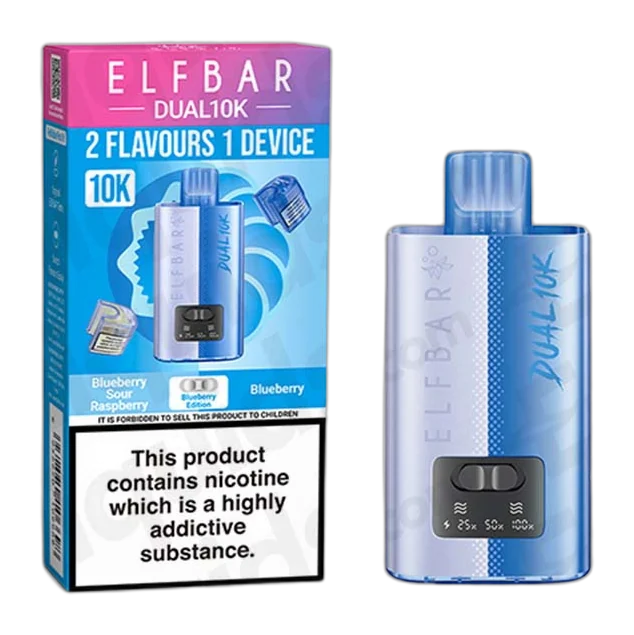 ELFBAR Dual 10K - Blueberry Cherry Cranberry