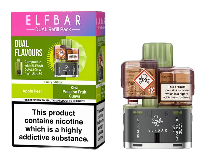 ELFBAR Dual 10K - Kiwi Passion Fruit Guava
