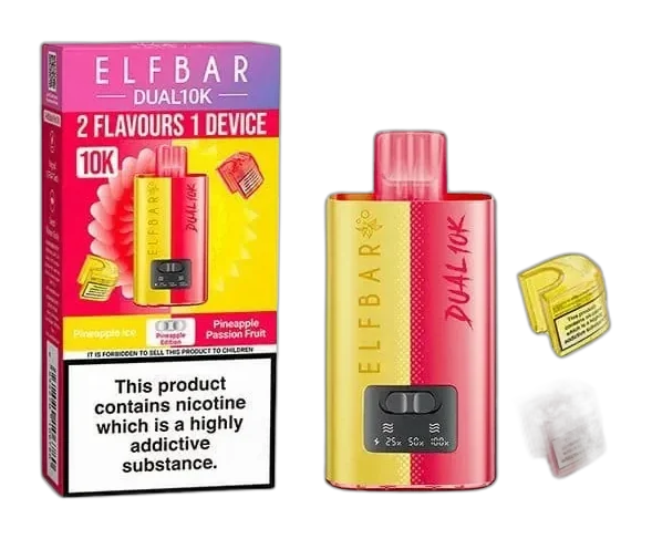 ELFBAR Dual 10K - Sour Pineapple Ice