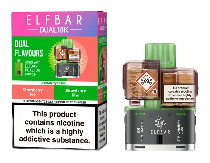 ELFBAR Dual 10K - Strawberry Burst
