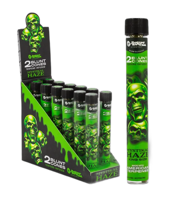 G-Rollz King Size 2 Blunt Cones - Mystical Haze