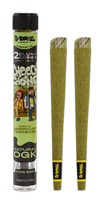 G-Rollz King Size 2 Blunt Cones - Natural OGK