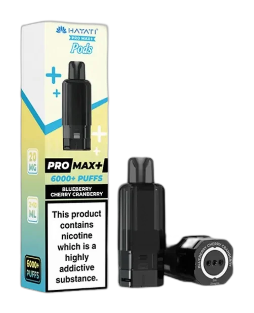 Hayati Pro Max Plus 6000 - Blueberry Cherry Cranberry