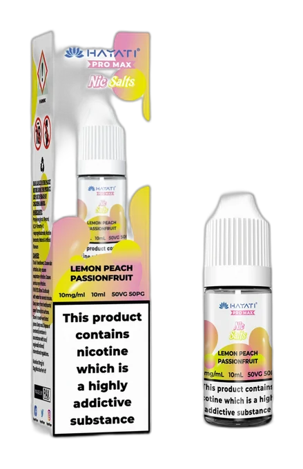 Hayati Pro Max Plus Lemon Peach Passion Fruit