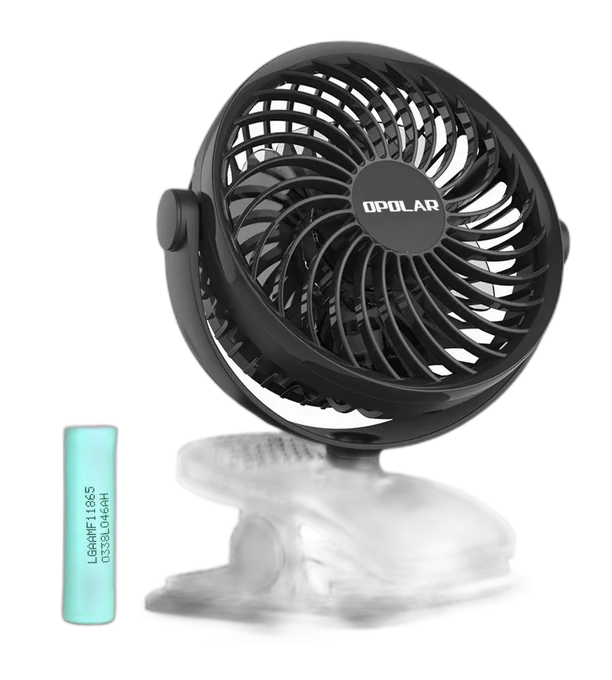 Mini Clip Fan USB Rechargeable