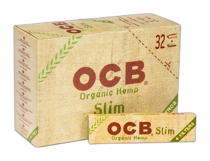 OCB Organic Hemp Slim Filter Tips