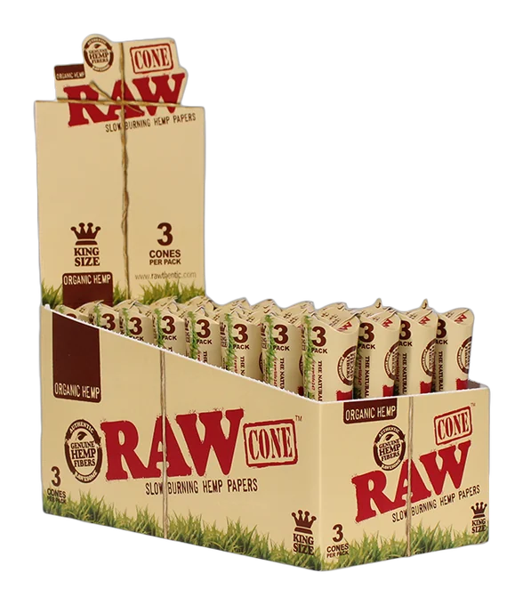 RAW Organic Hemp Pre-Rolled Cones