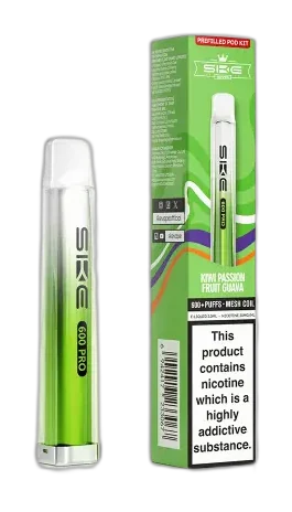 SKE Crystal Bar 600 V2 Kiwi Passion Fruit Guava