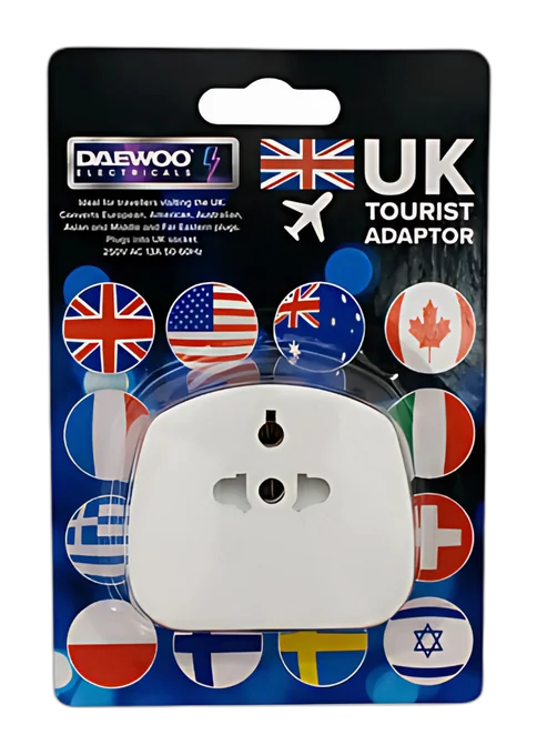 UK Tourist Travel Adaptor